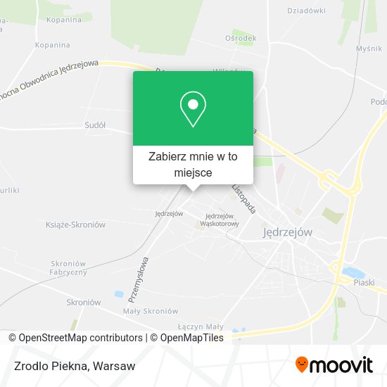 Mapa Zrodlo Piekna