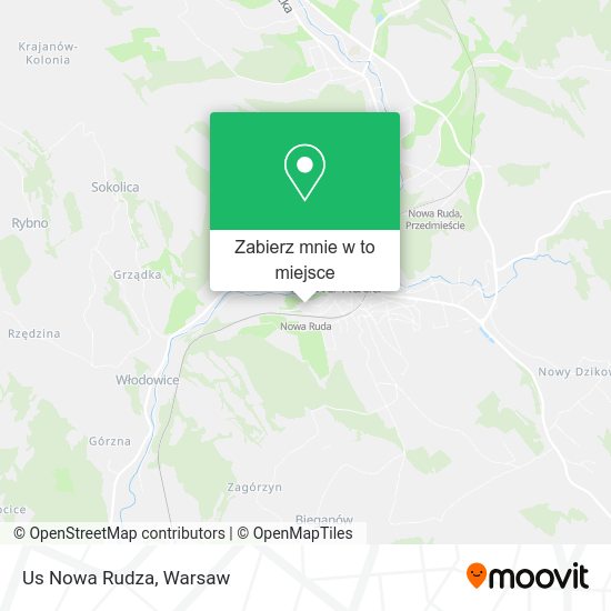 Mapa Us Nowa Rudza