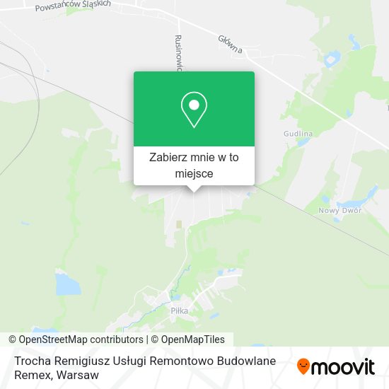 Mapa Trocha Remigiusz Usługi Remontowo Budowlane Remex