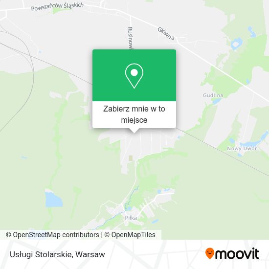 Mapa Usługi Stolarskie