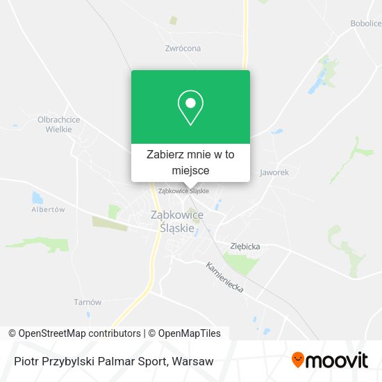 Mapa Piotr Przybylski Palmar Sport