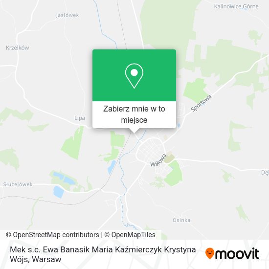 Mapa Mek s.c. Ewa Banasik Maria Kaźmierczyk Krystyna Wójs