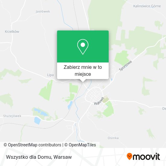 Mapa Wszystko dla Domu