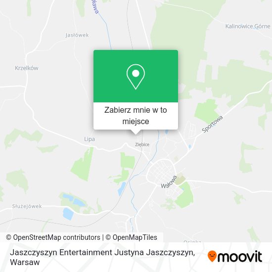 Mapa Jaszczyszyn Entertainment Justyna Jaszczyszyn