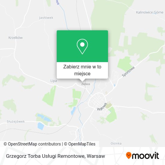 Mapa Grzegorz Torba Usługi Remontowe