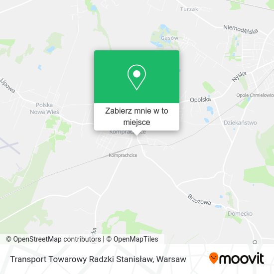 Mapa Transport Towarowy Radzki Stanisław