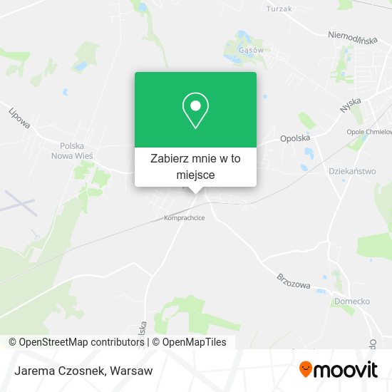 Mapa Jarema Czosnek