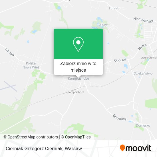 Mapa Cierniak Grzegorz Cierniak