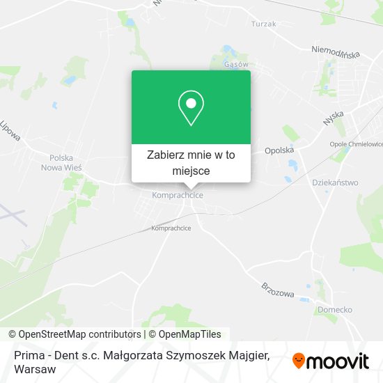 Mapa Prima - Dent s.c. Małgorzata Szymoszek Majgier