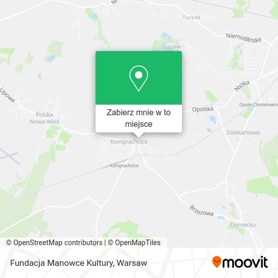 Mapa Fundacja Manowce Kultury