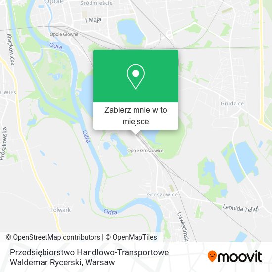 Mapa Przedsiębiorstwo Handlowo-Transportowe Waldemar Rycerski