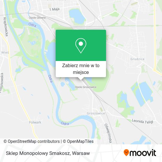 Mapa Sklep Monopolowy Smakosz