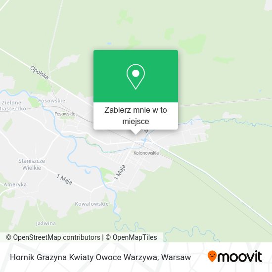 Mapa Hornik Grazyna Kwiaty Owoce Warzywa