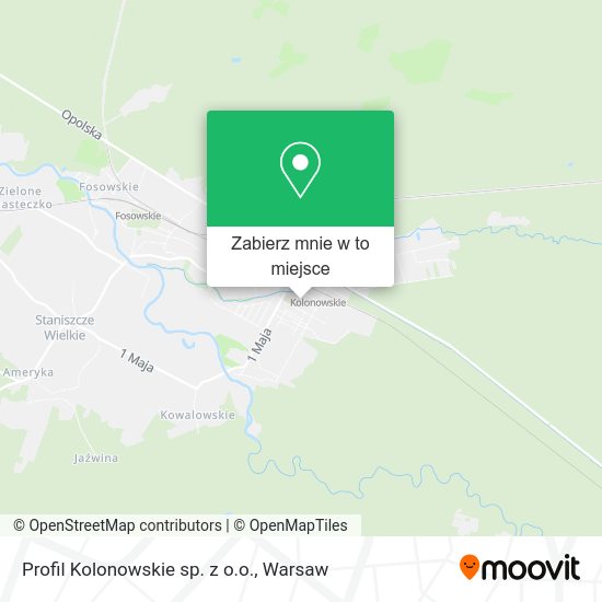 Mapa Profil Kolonowskie sp. z o.o.