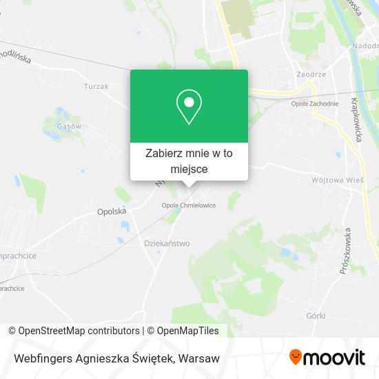 Mapa Webfingers Agnieszka Świętek