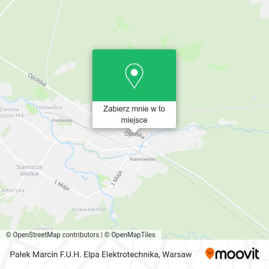 Mapa Pałek Marcin F.U.H. Elpa Elektrotechnika