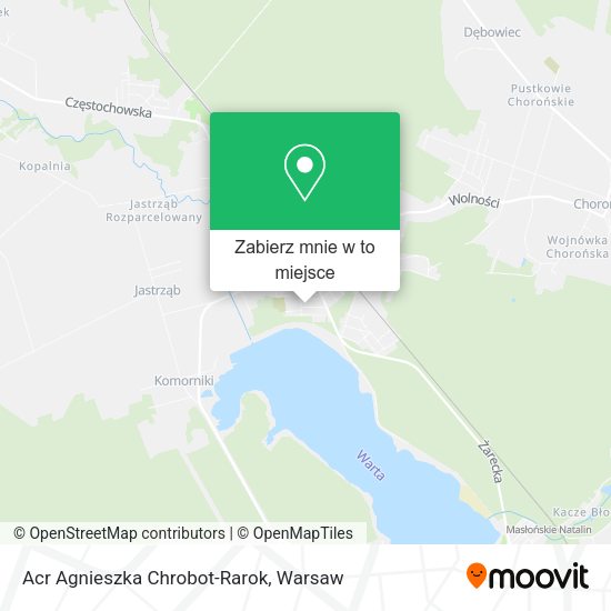 Mapa Acr Agnieszka Chrobot-Rarok