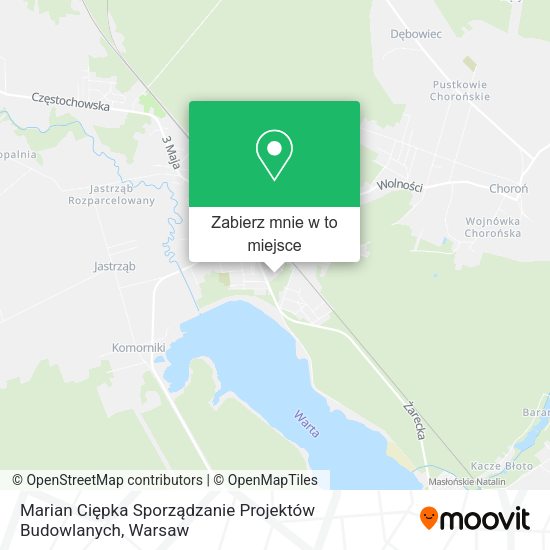 Mapa Marian Ciępka Sporządzanie Projektów Budowlanych