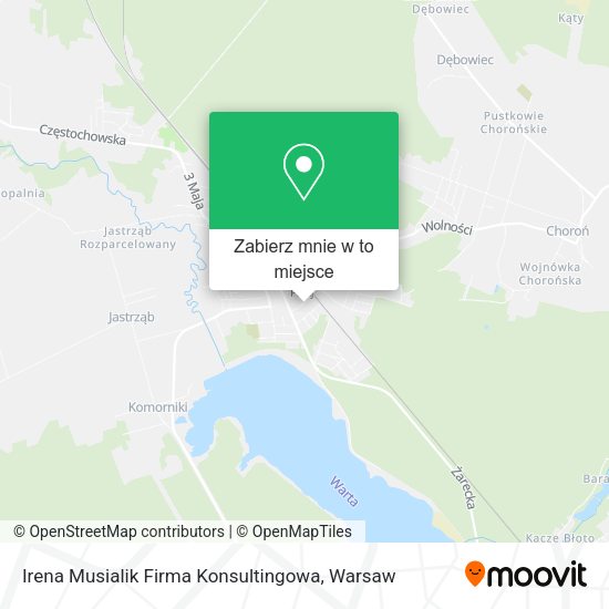 Mapa Irena Musialik Firma Konsultingowa