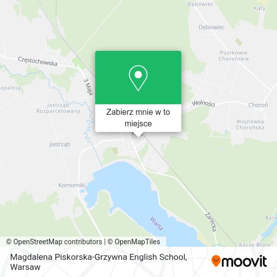 Mapa Magdalena Piskorska-Grzywna English School