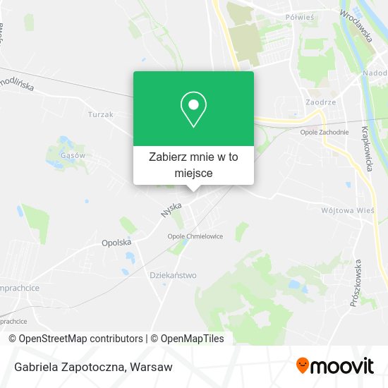 Mapa Gabriela Zapotoczna