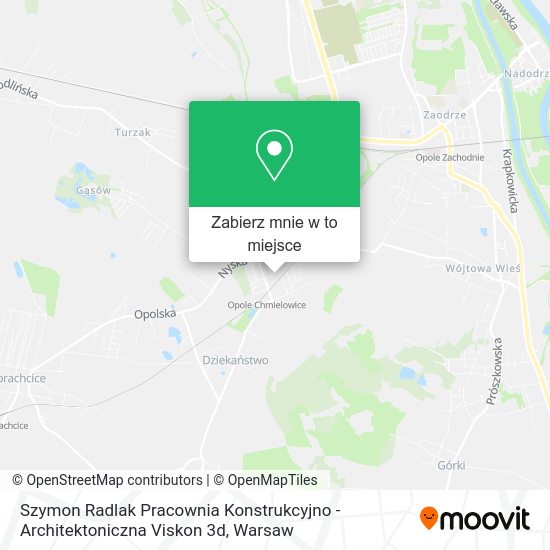 Mapa Szymon Radlak Pracownia Konstrukcyjno - Architektoniczna Viskon 3d