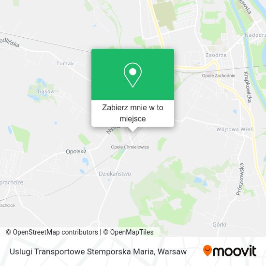 Mapa Uslugi Transportowe Stemporska Maria