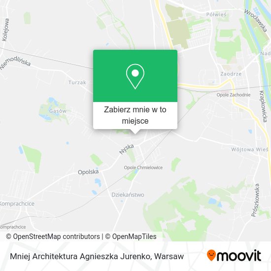 Mapa Mniej Architektura Agnieszka Jurenko