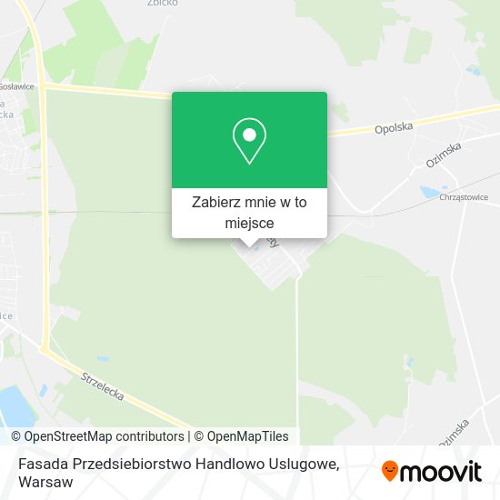 Mapa Fasada Przedsiebiorstwo Handlowo Uslugowe