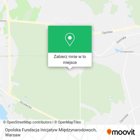 Mapa Opolska Fundacja Inicjatyw Międzynarodowych