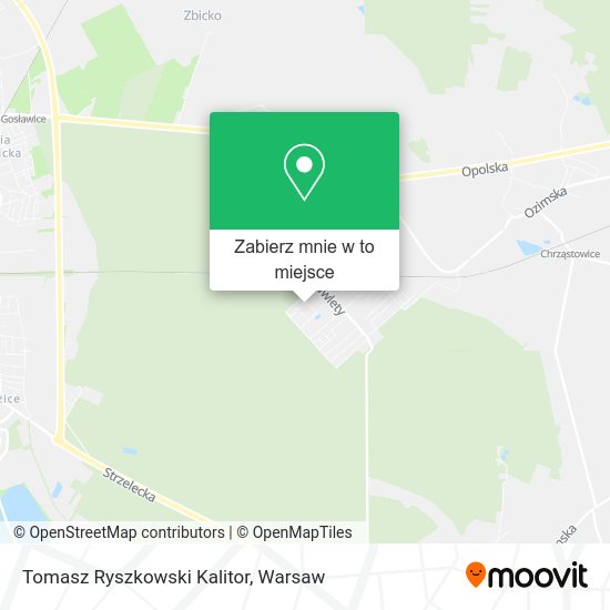 Mapa Tomasz Ryszkowski Kalitor