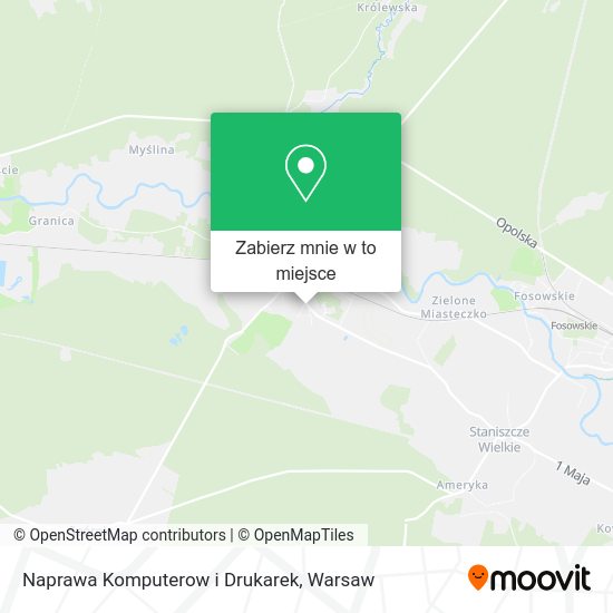 Mapa Naprawa Komputerow i Drukarek