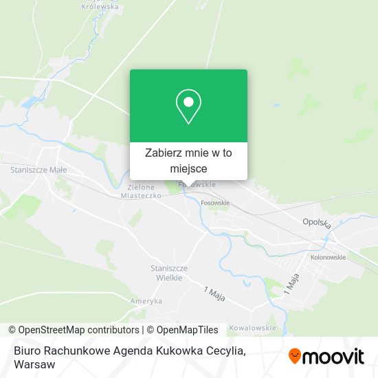 Mapa Biuro Rachunkowe Agenda Kukowka Cecylia