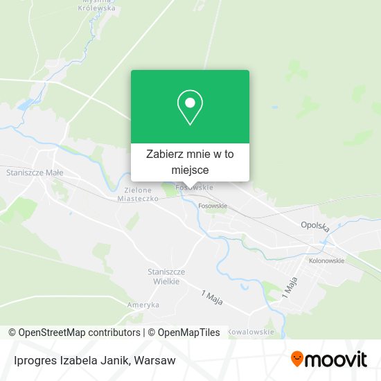 Mapa Iprogres Izabela Janik