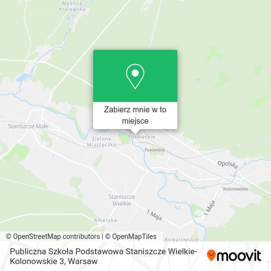 Mapa Publiczna Szkoła Podstawowa Staniszcze Wielkie-Kolonowskie 3