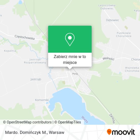 Mapa Mardo. Domińczyk M.