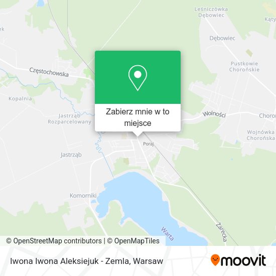 Mapa Iwona Iwona Aleksiejuk - Zemla