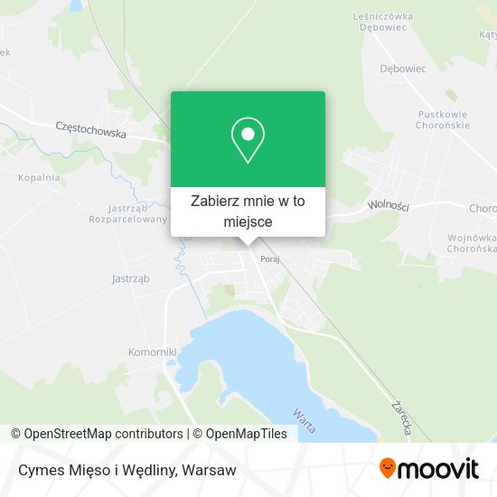 Mapa Cymes Mięso i Wędliny