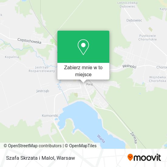 Mapa Szafa Skrzata i Malol