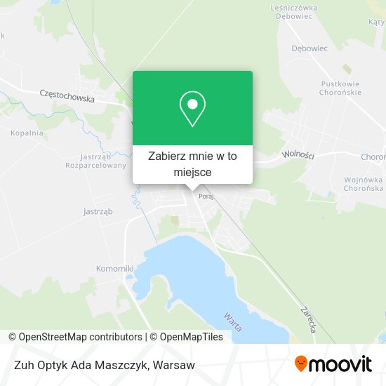 Mapa Zuh Optyk Ada Maszczyk