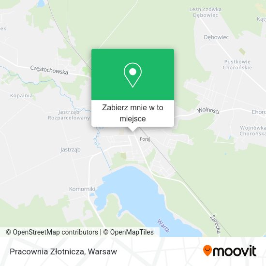 Mapa Pracownia Złotnicza