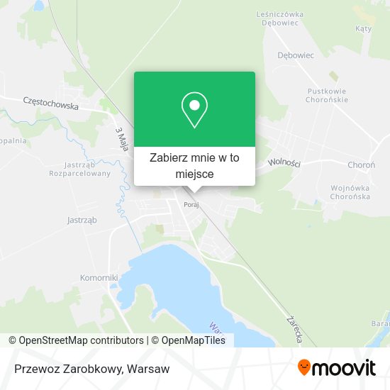 Mapa Przewoz Zarobkowy