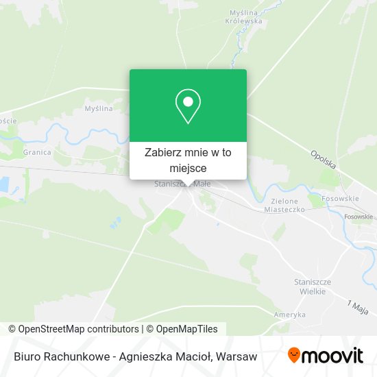 Mapa Biuro Rachunkowe - Agnieszka Macioł