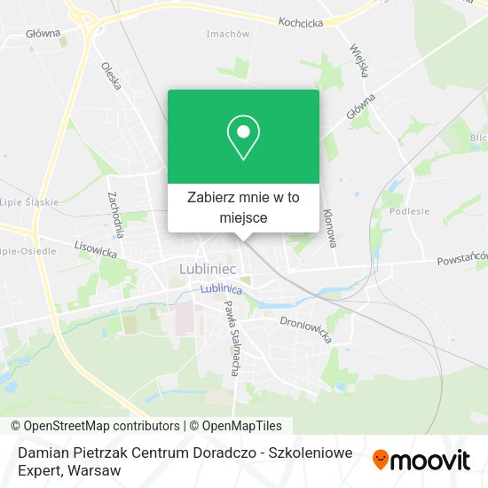 Mapa Damian Pietrzak Centrum Doradczo - Szkoleniowe Expert