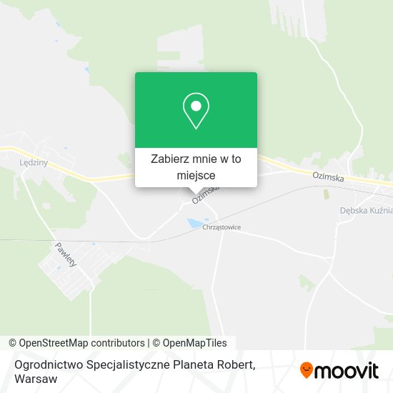 Mapa Ogrodnictwo Specjalistyczne Planeta Robert