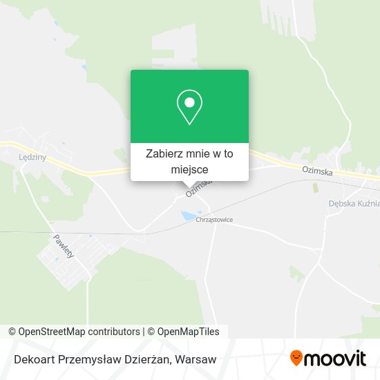 Mapa Dekoart Przemysław Dzierżan