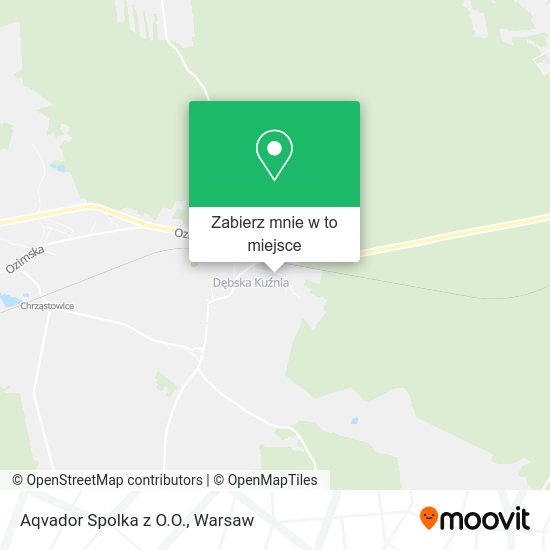 Mapa Aqvador Spolka z O.O.