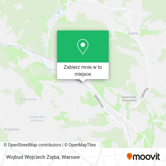 Mapa Wojbud Wojciech Zięba