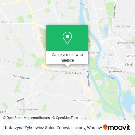 Mapa Katarzyna Żytkiewicz Salon Zdrowia i Urody