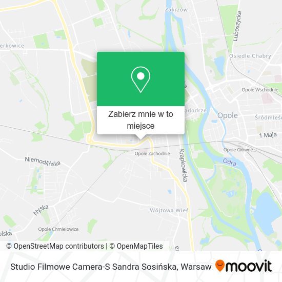 Mapa Studio Filmowe Camera-S Sandra Sosińska